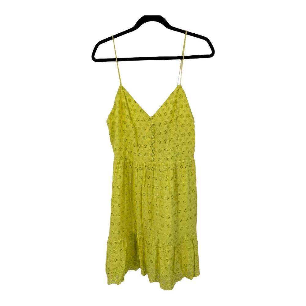 Alice + Olivia dress Fae Eyelet Embroidered minidress size 12